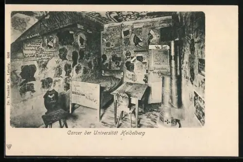 AK Heidelberg, Carcer der Universität, Innenansicht