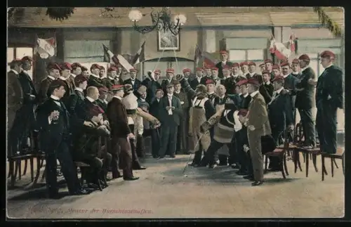 AK Heidelberg, Mensur der Buschenschaften