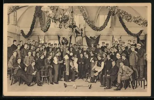 AK D.-C.-Mensur, studentische Szene