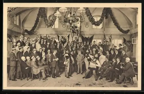 AK S.-C.-Mensur, Gruppenbild