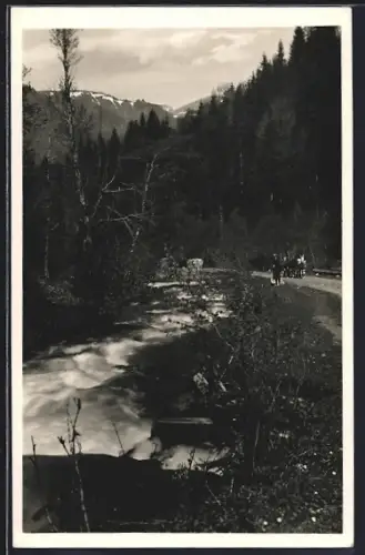 AK Rahó, Környéke, Kevelei völgy, háttérben a Bliznica