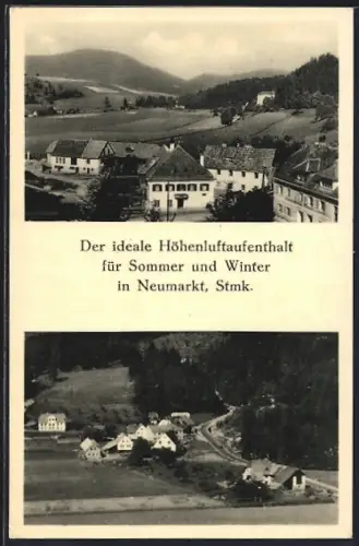 AK Neumarkt /Stmk., Hotel Pension u. Jausenstation Strimitzhof, Inh. Josefine Kotzent