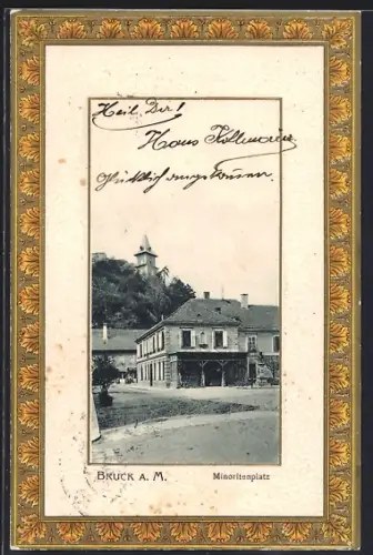 AK Bruck a. M., Am minoritenplatz