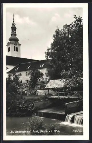 AK St. Rupprecht a. d. Raab, Partie a. d. Weiz