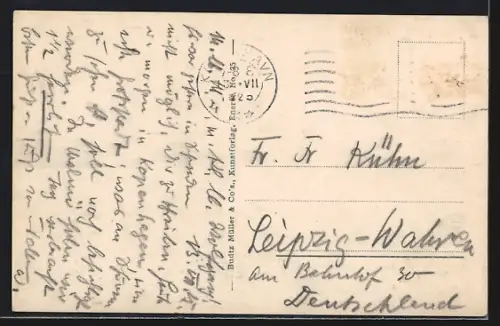 AK Kobenhavn, Udsigt over Rheden