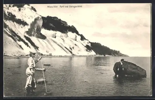 AK Möens Klint, Parti fran Slotsgavlene