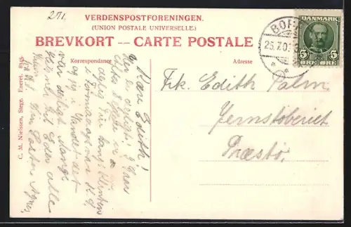 AK Möens Klint, Parti fran Slotsgavlene