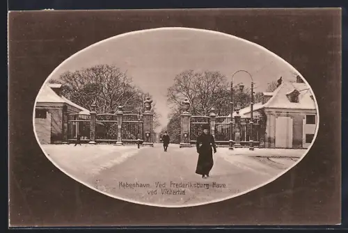 AK Kobenhavn, Ved Frederiksberg Have, ved Vintertid