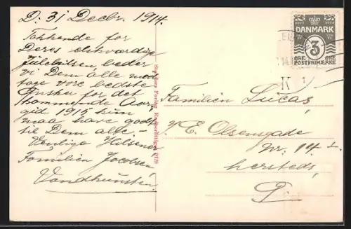 AK Kobenhavn, Frederiksberg Have i Vinterdragt