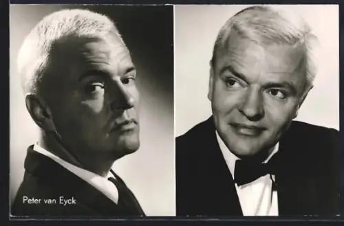 AK Schauspieler Peter van Eyck in Der gläserne Turm