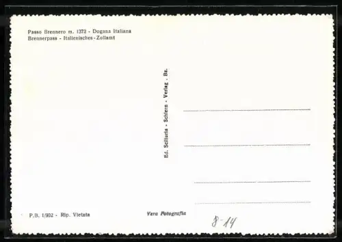 AK Brennerpass, Italienisches Zollamt