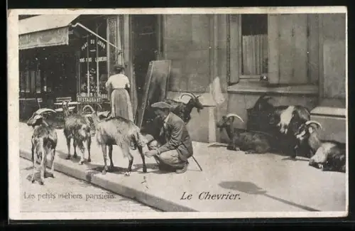 AK Paris, Le Chevrier, Les petits métiers parisiens