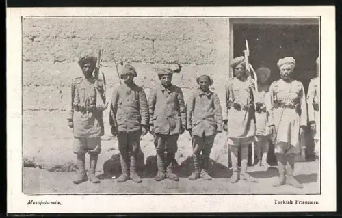 AK Mesopotamien, türkische Kriegsgefangene