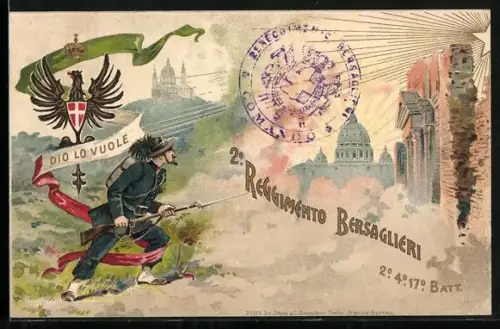 AK 2. Reggimento Bersaglieri, Dio lo Vuole