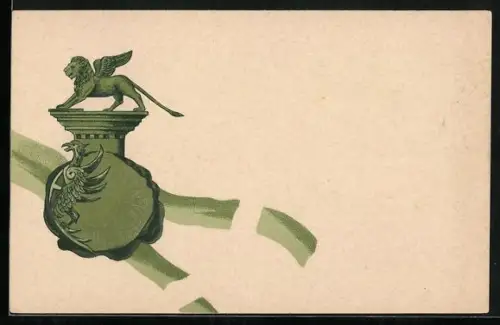 Präge-AK VI. Regg. Alpini