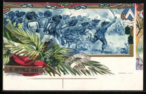 AK S. Giovanni, 1869, Roma, 1870, 16. Aprile 1861