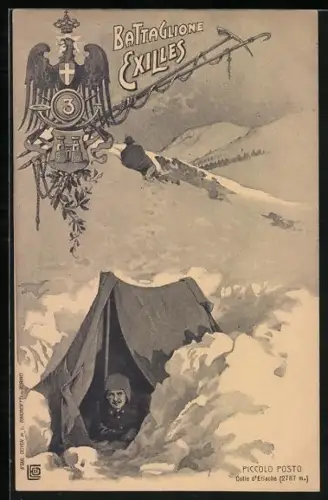 AK 3. Battaglione Exiles, Piccolo Posto