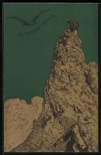 AK Battaglione Alpini Cadore, Ad Excelsa Tendo