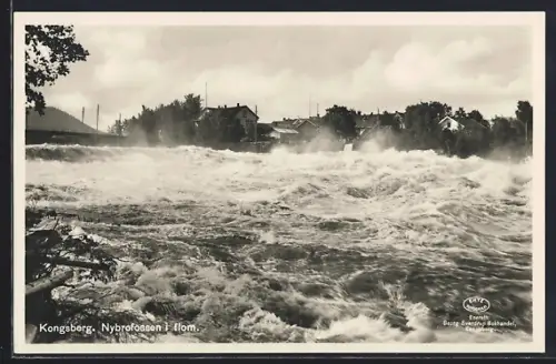 AK Kongsberg, Nybofossen i flom
