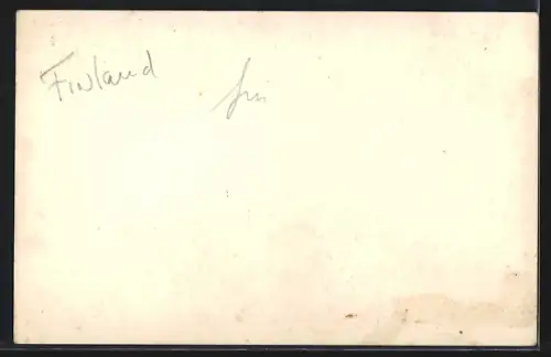 AK Savonlinna, Ortsansicht mit Burg