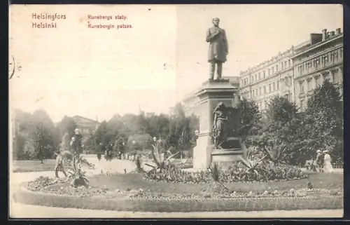 AK Helsinki, Runebergin patsas