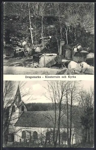 AK Dragmarks, Klosterruin och Kyrka