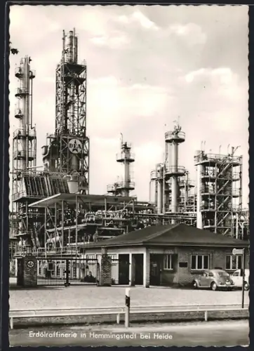 AK Hemmingstedt bei Heide, Eingag der Erdölraffinerie