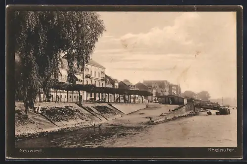 AK Neuwied, Rheinufer