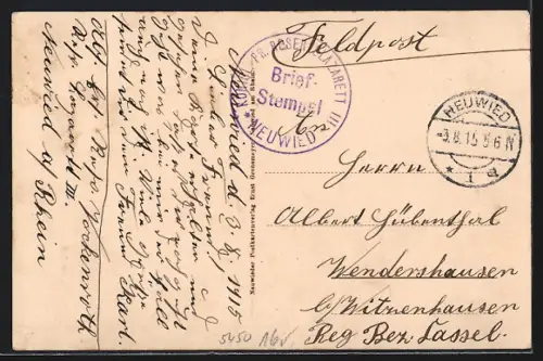 AK Neuwied, Rheinufer