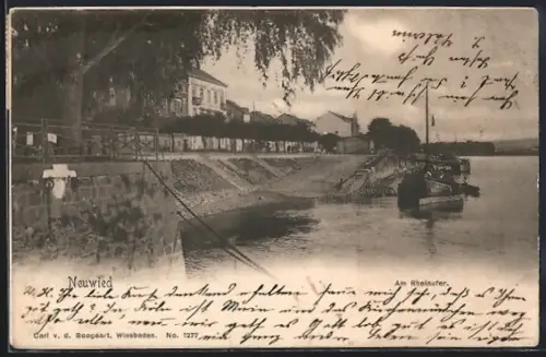 AK Neuwied, Am Rheinufer