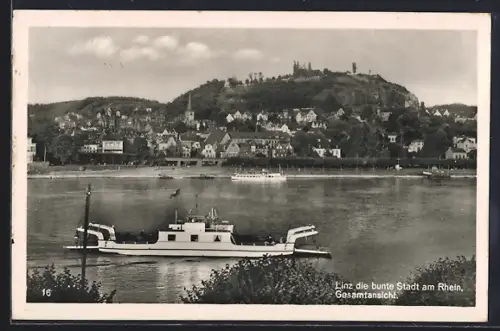 AK Linz a. Rh., Gesamtansicht