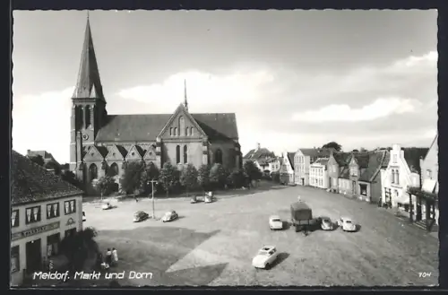AK Meldorf, Markt und Dom