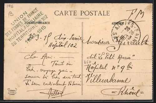 AK Aix-les-Bains, Place Carnot avec fiacres et bâtiments historiques