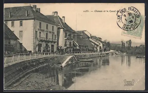 AK Chanaz, Chanaz et le Canal de Savières
