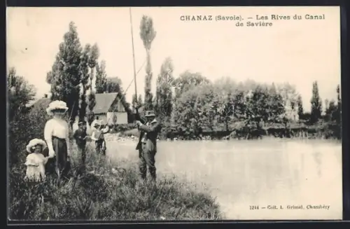 AK Chanaz /Savoie, Les Rives du Canal de Savière