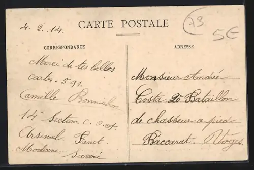 AK Modane /Savoie, Au Col Frontière du Fréjus, Soldats francais et italiens