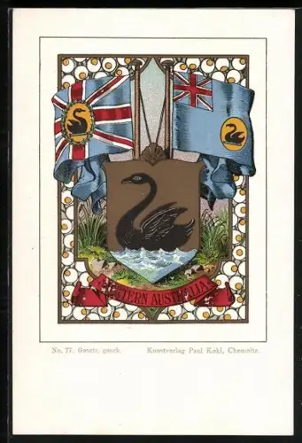 AK Australien, Wappen Western Australia