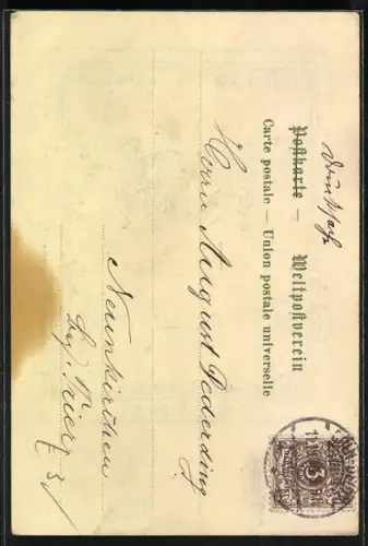 AK Pazy Justicia, Wappen von Paraguay