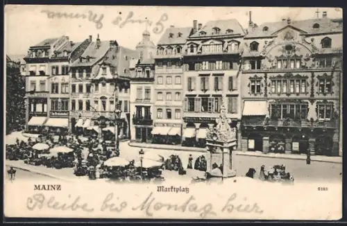 AK Mainz, Marktplatz
