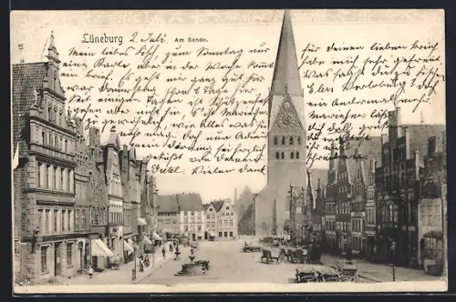 AK Lüneburg, Am Sande, Marktplatz