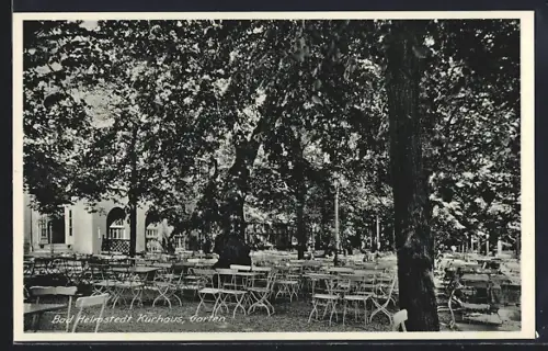 AK Bad Helmstedt, Kurhaus, Garten