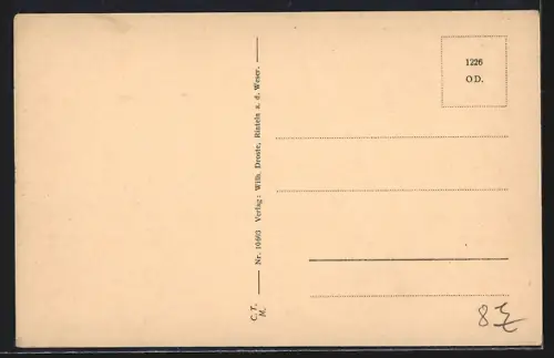 AK Rinteln a. d. Weser, Marktplatz