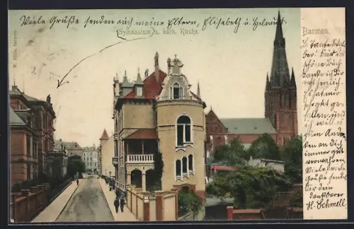 AK Barmen, Gymnasium, katholische Kirche