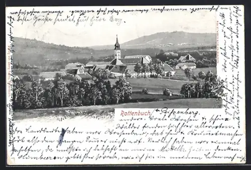 AK Rottenbuch / Ammer, Kloster und Kirche