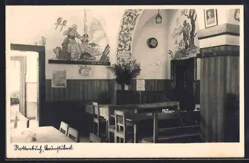 AK Rottenbuch / Ammer, Gasthaus Bräustüberl