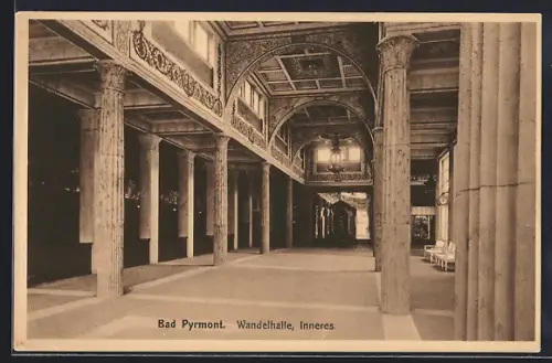 AK Bad Pyrmont, Wandelhalle, Inneres