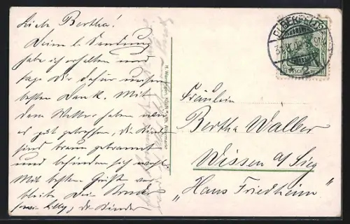 AK Köln-Neustadt, Hansaring, Kaiser Wilhelm-Denkmal