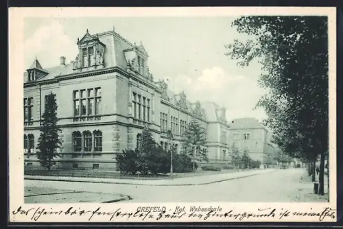 AK Crefeld, Kgl. Webeschule