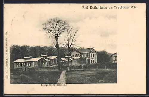 AK Bad Rothenfelde am Teutoburger Wald, Evang. Kinder-Heilanstalt