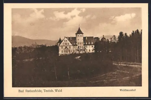 AK Bad Rothenfelde /Teutob. Wald, Weidtmannshof